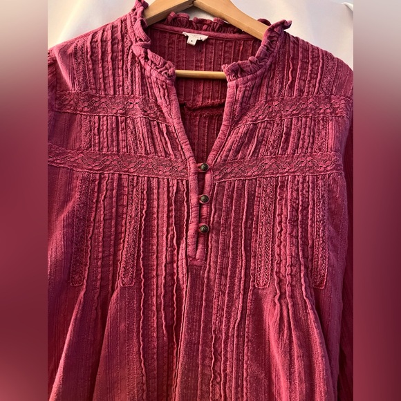 Anthropologie Petra Textured Blouse - Picture 4 of 12